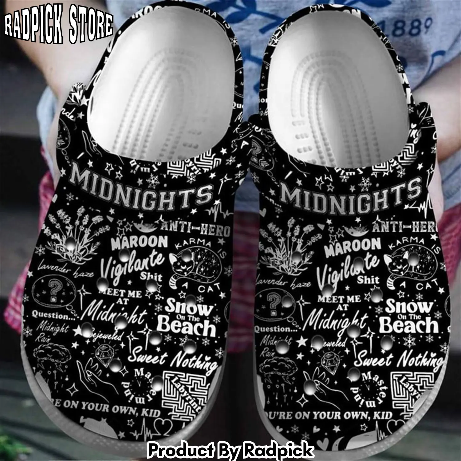 Radpick taylor swift crocss shoes comfortable crocband clogs 1 rp652925